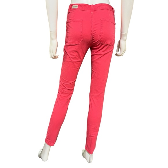 AlX Armani Exchange Skinny Wash Red Pants, 26 - Picture 5 of 10